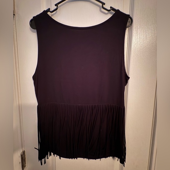 Idyllwind Black Sleeveless Top - Picture 2 of 3